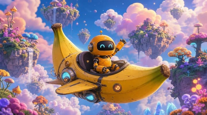 Nano Banana: Playful, polished image generation for creative and commercial visuals.