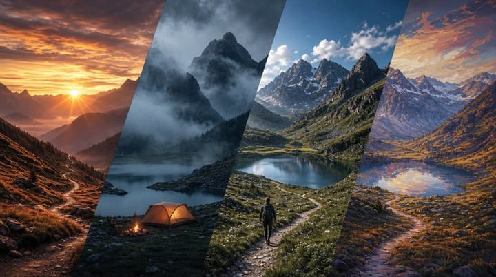 Nano Banana 2 feature showcase with creative image examples